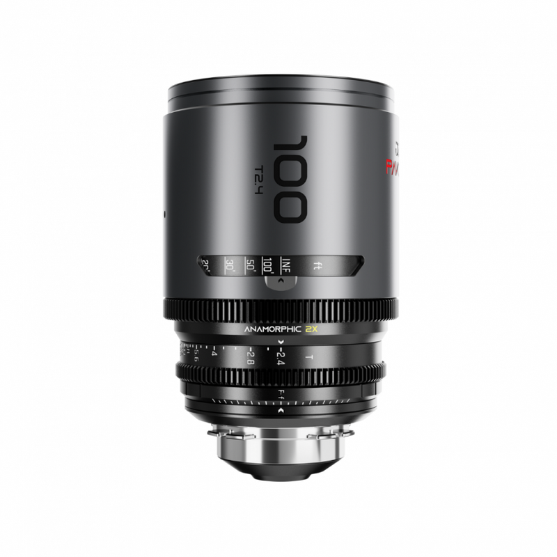 DZOFILM Pavo 100mm T2.4 2x Anamorphic (Feet) — Blue Coating