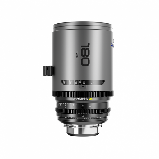 DZOFILM Pavo 180mm T2.8 2x Anamorphic Cine Lens PL EF Interchangeable Mount
