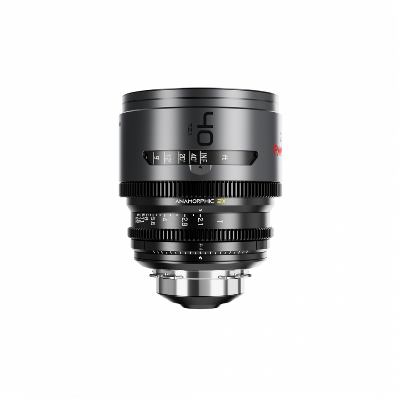 DZOFILM Pavo 40mm T2.1 2x Anamorphic (Feet) เมาท์ Canon EF / PL