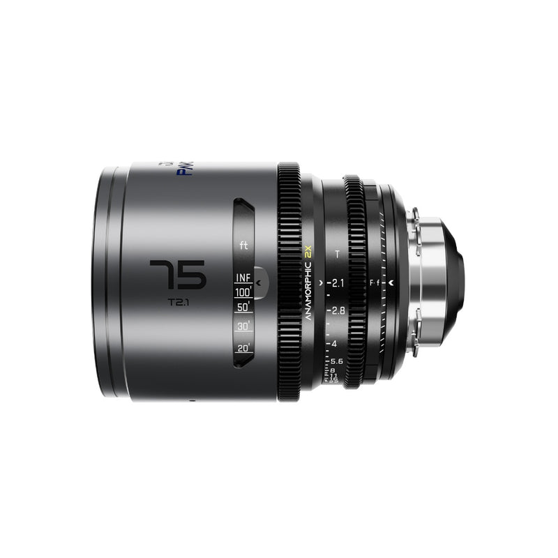 DZOFILM Pavo 75mm T2.1 2x Anamorphic Super35 Cine Lens for PL & EF Mount