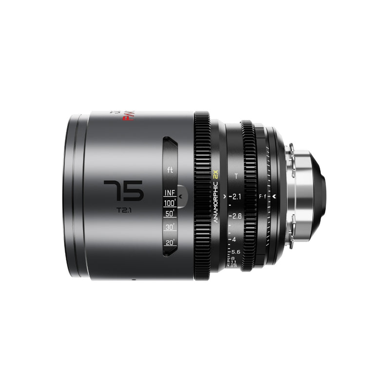 DZOFILM Pavo 75mm T2.1 2x Anamorphic Super35 Cine Lens for PL & EF Mount