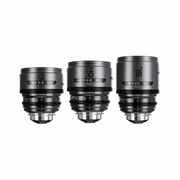 DZOFILM Pavo A Set 3-Lens Kit 28mm 40mm 75mm T2.1 2x Anamorphic Cine Lens PL EF Mount
