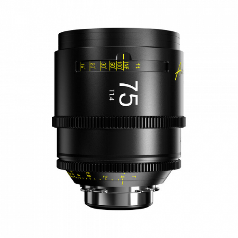 DZOFILM Arles MF 75mm T1.4 Full Frame Vista Vision Cine Lens PL Mount
