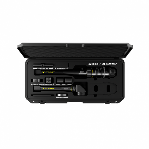DZOFILM X-tract 18-28mm T8 Full Frame Probe Zoom 2-Lens Kit 90 Degree 360 Degree Detachable Head PL Mount Case
