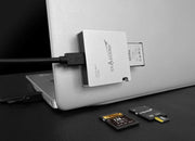 Exascend Essential 4-in-1 Card Reader ตัวอย่างการใช้งาน