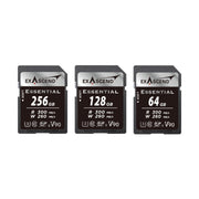 เมมโมรี่การ์ด Exascend Essential SDXC UHS-II V90 SD Card R300/W260 64/128/256GB การ์ดความจำกล้อง 8K Exascend