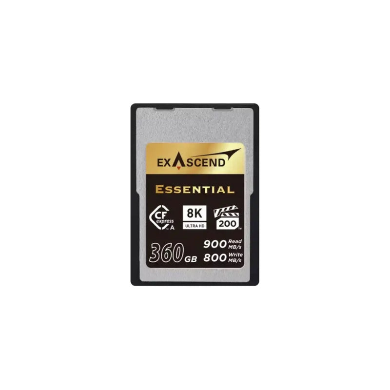 เมมโมรี่การ์ด Exascend Essential CFexpress Type A 2.0 VPG200 R900/W800 สำหรับ Sony A1 FX3 FX6
