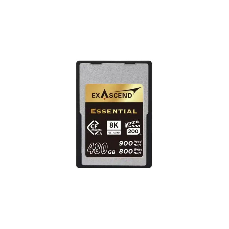 เมมโมรี่การ์ด Exascend Essential CFexpress Type A 2.0 VPG200 R900/W800 สำหรับ Sony A1 FX3 FX6
