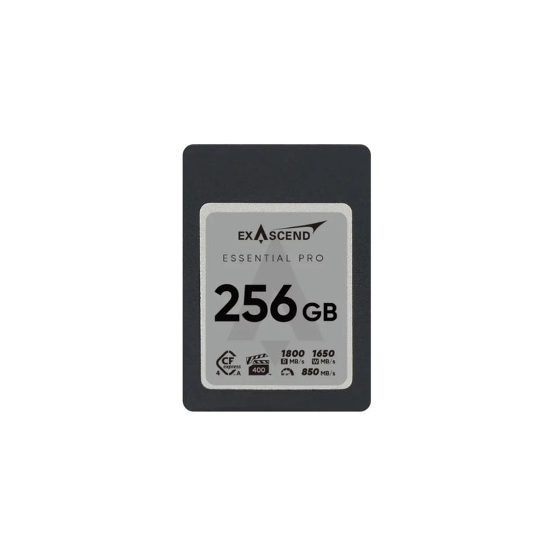 เมมโมรี่การ์ด Exascend Essential Pro CFexpress Type A 4.0 VPG400 R1800/W1650 8K สำหรับ Sony α1 FX3