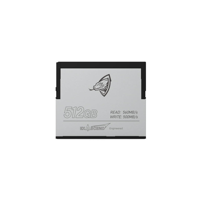 เมมโมรี่การ์ด Exascend Archon CFast 2.0 RED Approved R560/W500 6K/4K RAW Memory Card สำหรับกล้อง RED Komodo 5 ปี