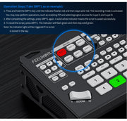 FEELWORLD L3 PRO SDI พอร์ตเชื่อมต่อด้านหลัง
