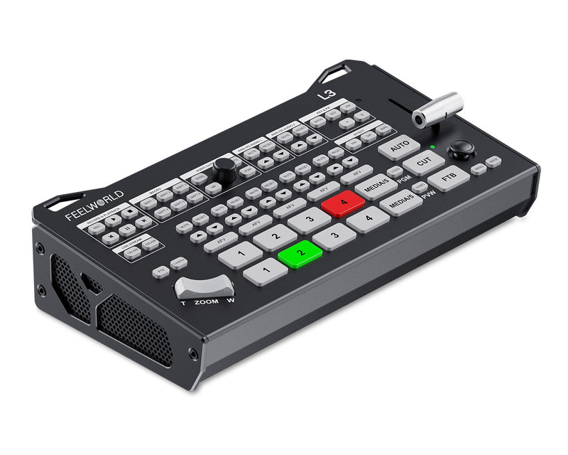 FEELWORLD L3 พอร์ตเชื่อมต่อด้านหลัง