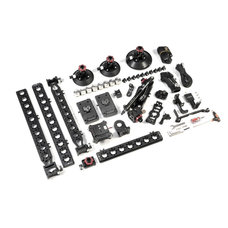 Tilta Hydra Alien Car Mounting Pro Kit V-Mount จุดยึดและพอร์ตเชื่อมต่อ