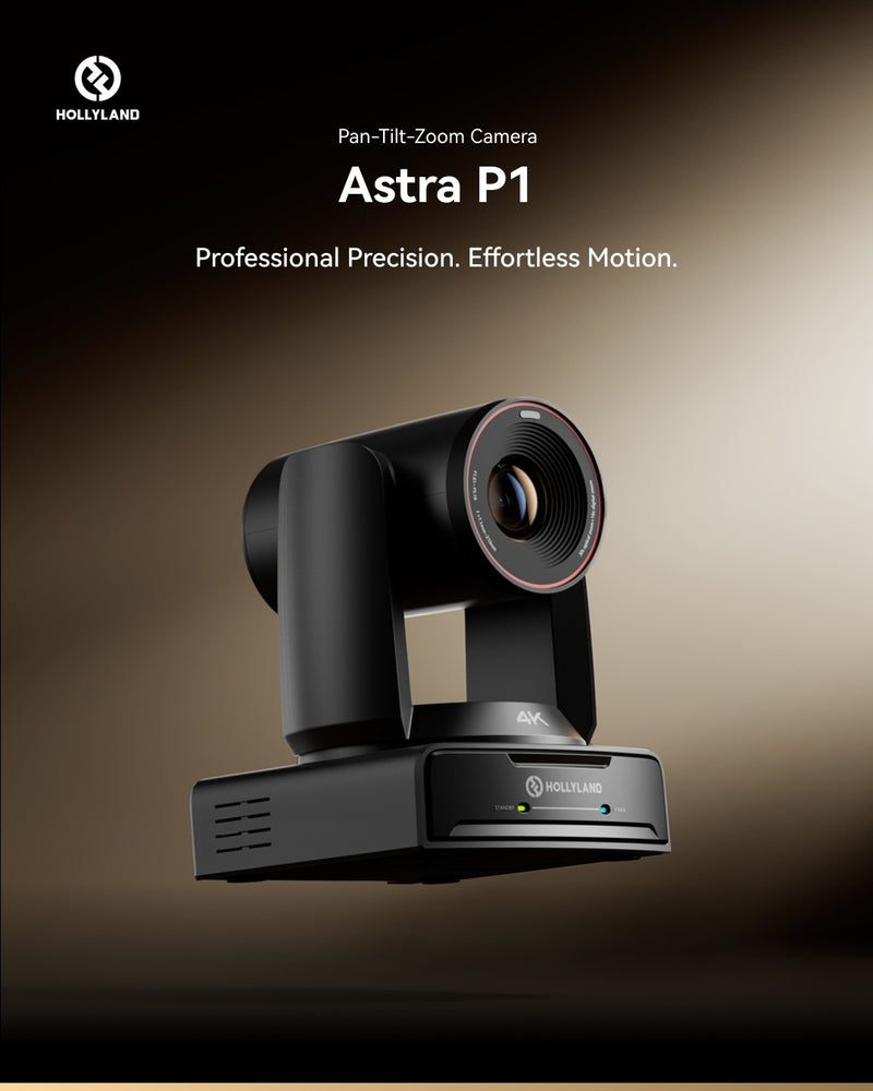 Hollyland Astra P1 4K60 30x PTZ Camera with NDI HX3 - image 3
