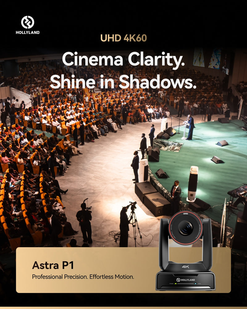 Hollyland Astra P1 4K60 30x PTZ Camera with NDI HX3 - image 4