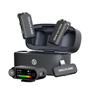 Hollyland LARK MAX 2 Combo 32-bit Float Wireless Microphone (Black)