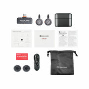 Hollyland LARK M2S Duo Wireless Microphone with USB-C Plug (Space Gray) - image 5