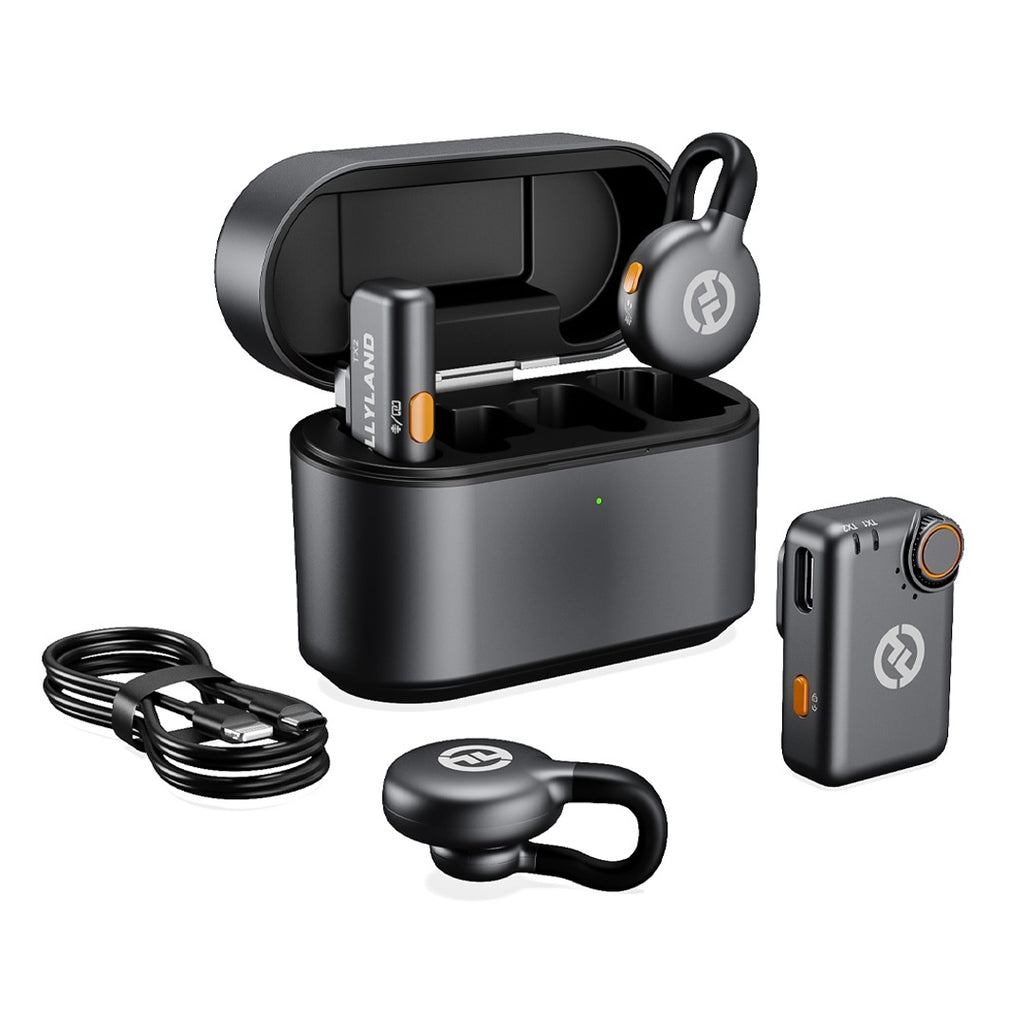 Hollyland LARK M2S Combo Wireless Microphone (Space Gray)