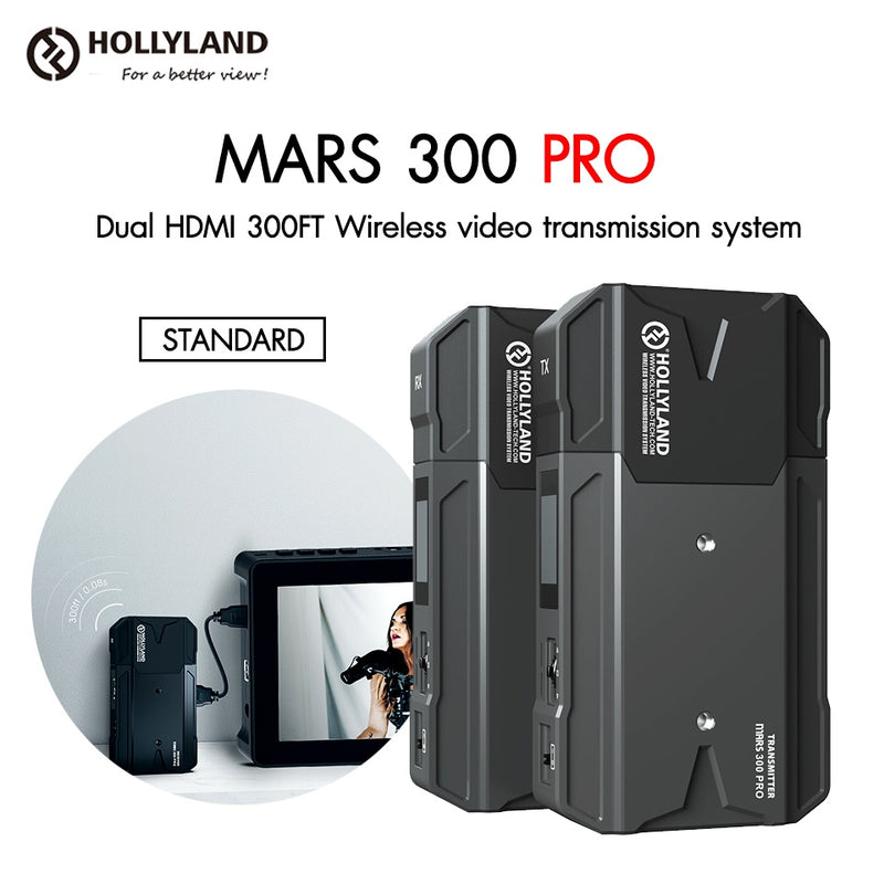 Hollyland Mars 300 Pro Standard Dual HDMI Wireless Video Transmission System