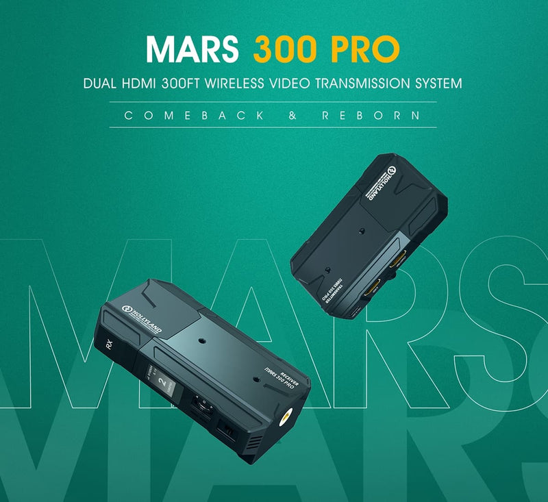 Hollyland Mars 300 Pro Standard Dual HDMI Wireless Video Transmission System - image 2