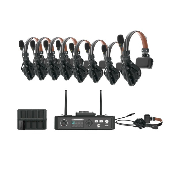 Hollyland Solidcom C1 Pro 8S Full-Duplex Wireless Intercom with Hub (9 Users)