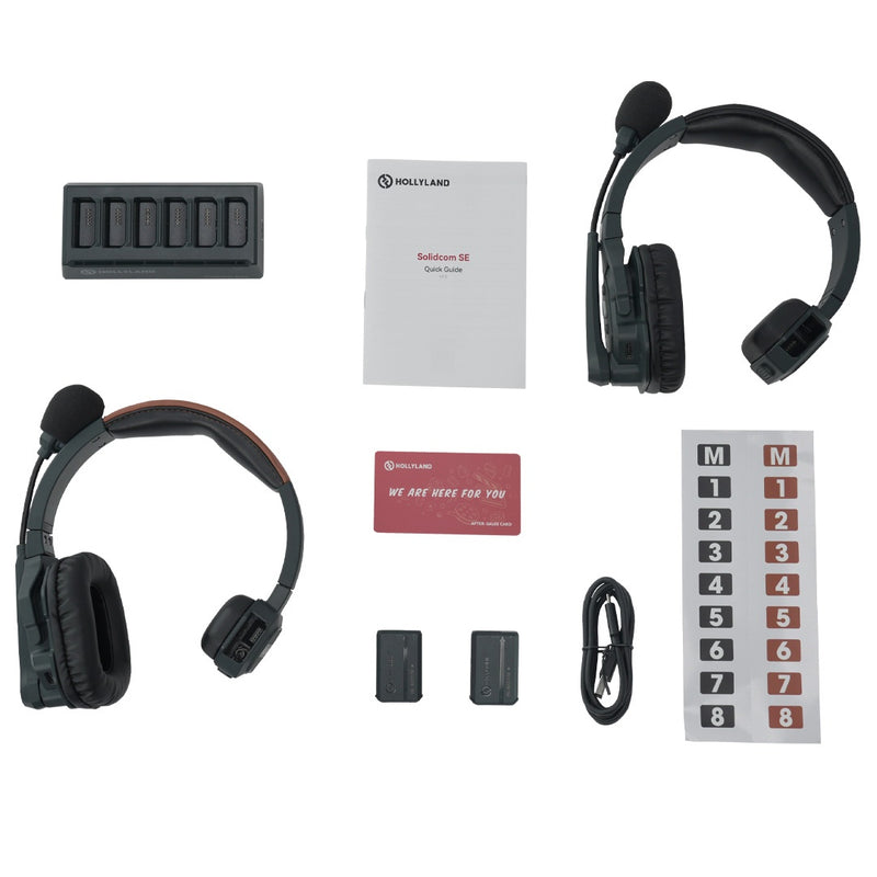Hollyland Solidcom SE Full-Duplex ENC Wireless Intercom Headset System - image 2