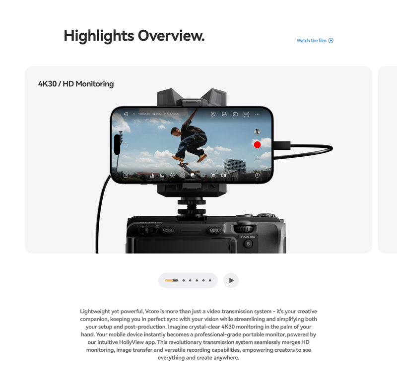 Hollyland Vcore 4K Wireless Video Transmission System - image 5