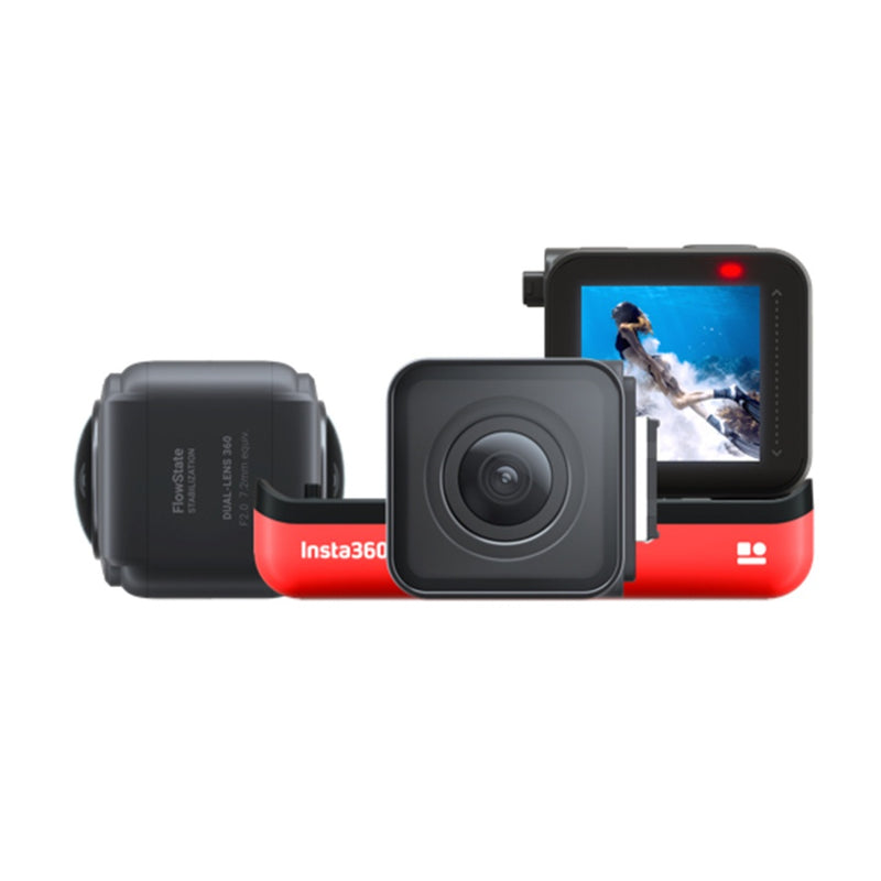 Insta360 ONE R action camera – 5.3K 360-degree lens