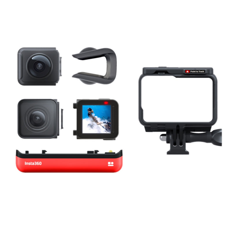 Insta360 ONE R action camera – 4K wide-angle lens