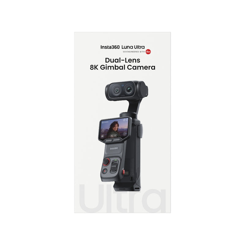 Insta360 Luna Ultra 8K gimbal camera – AI auto subject tracking