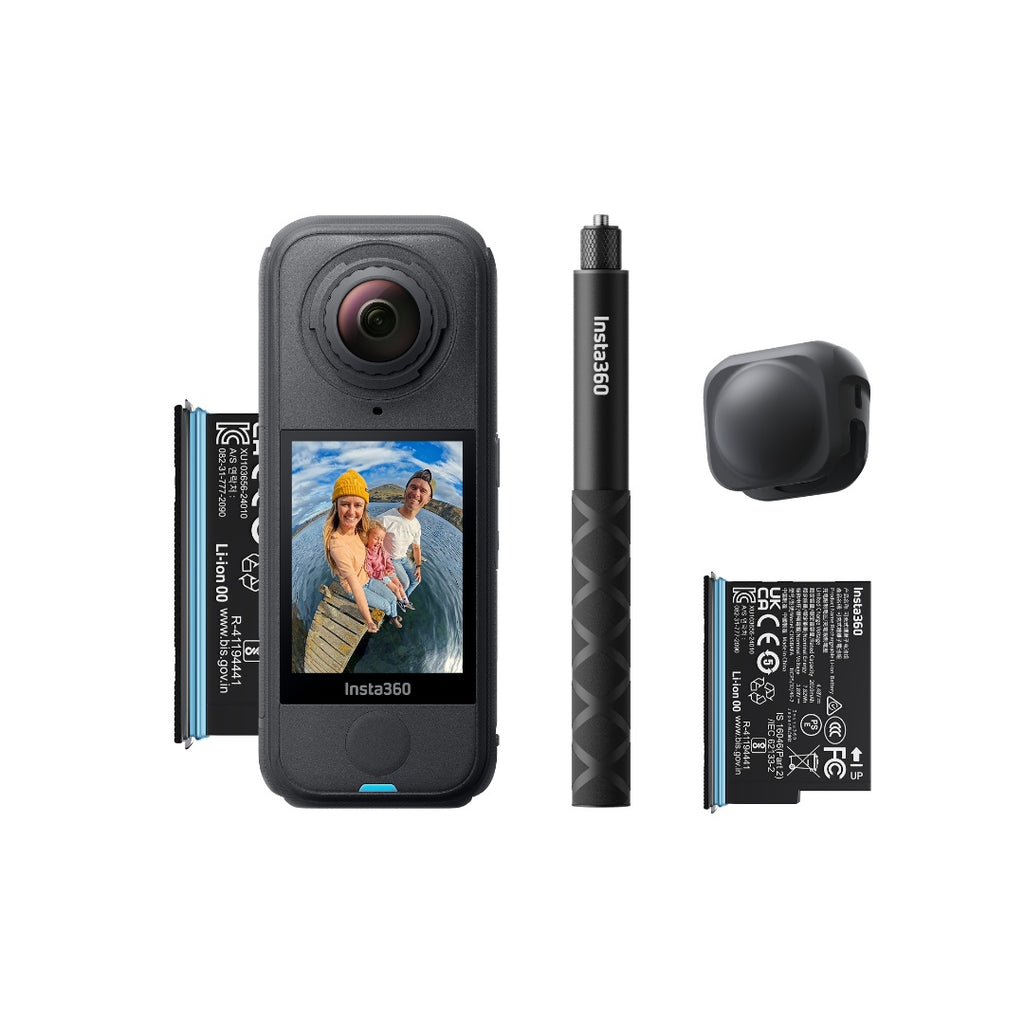กล้อง 360 องศา Insta360 X4 Air Starter Bundle 8K30 360 Camera มาพร้อมอุปกรณ์เริ่มต้นครบชุด