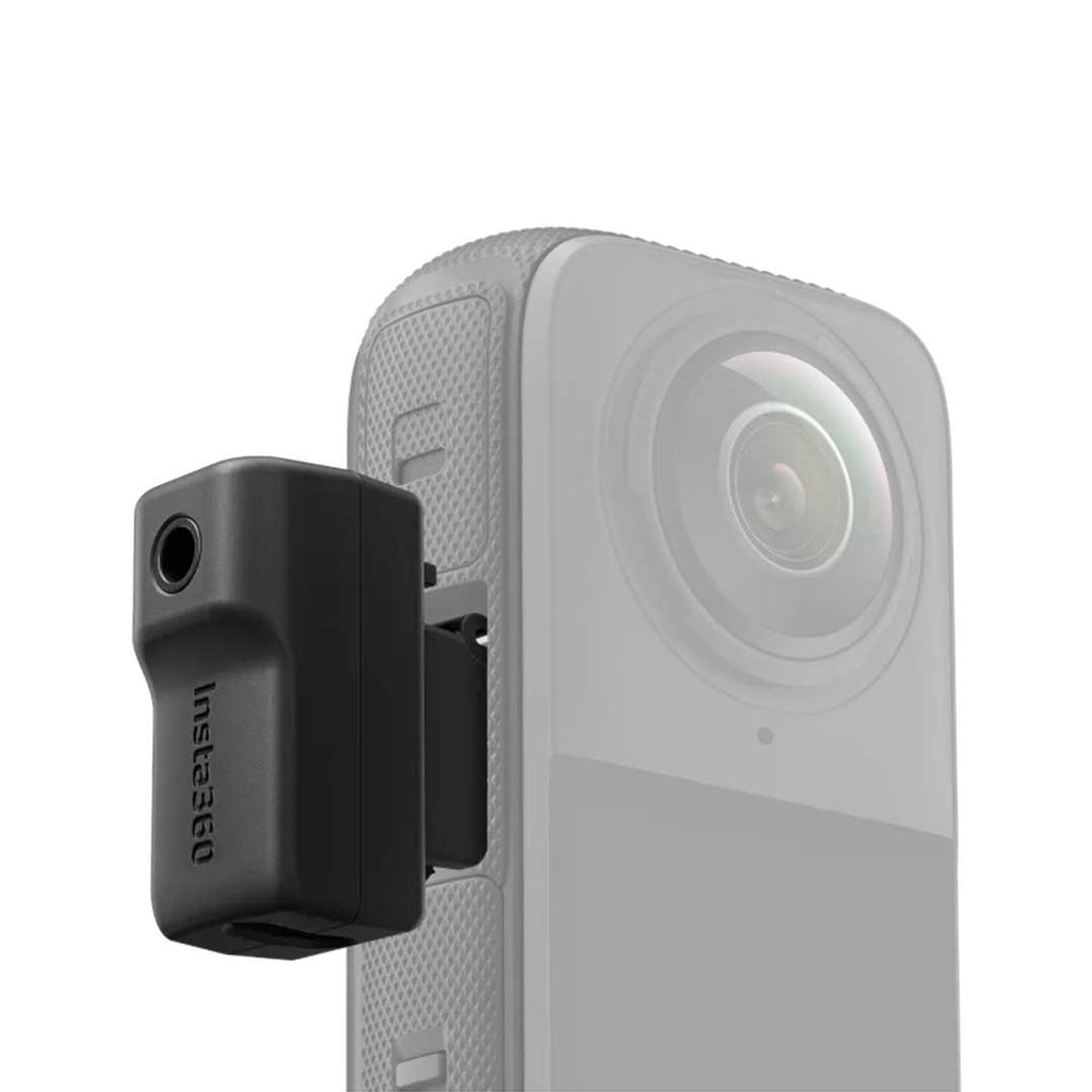 อะแดปเตอร์ไมค์ Insta360 X4 Mic Adapter ต่อไมค์ภายนอก 3.5 มม.