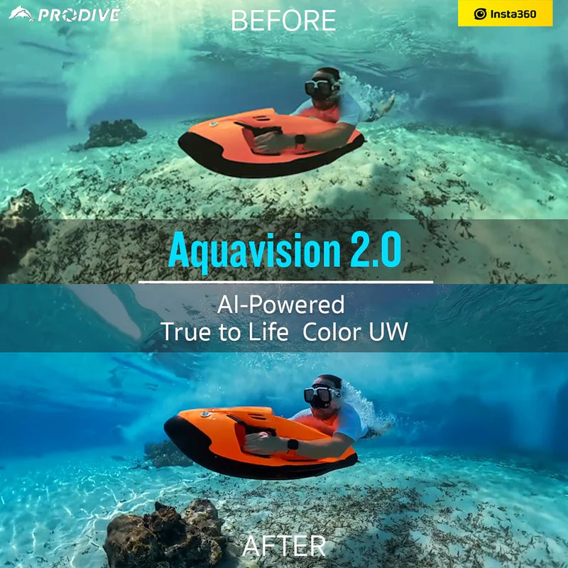 กล้อง Insta360 X5 8K 360 บันทึกวิดีโอ 360 องศา 8K