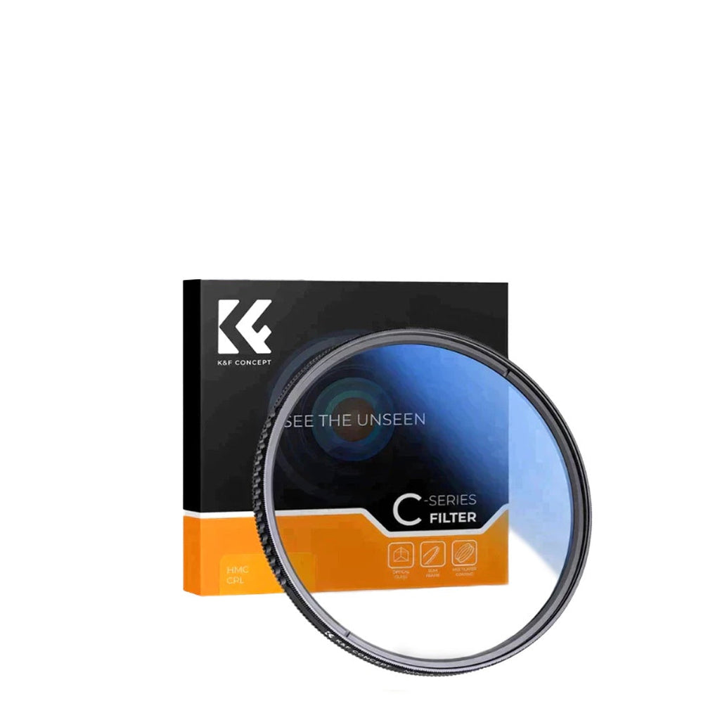 K&F Nano-C CPL FILTER SLIM Anti-reflective with Japan Optics 18 layer coating Lens Filter K&F Concept