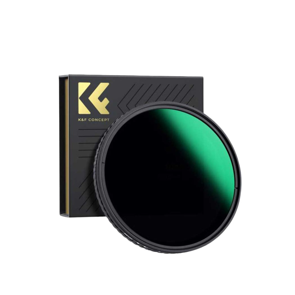 K&F 49-82mm Nano-X Variable ND Filter ND8-ND128 (3-7 Stop), No X-Cross Lens Filter K&F Concept