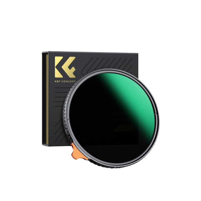 K&F 49-82mm Nano-X Variable ND Filter ND2-ND400 (1-9 Stop) Lens Filter K&F Concept