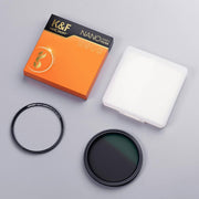 ฟิลเตอร์ K&F 49-82mm Nano-X Magnetic Variable ND2-ND3