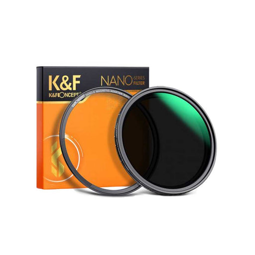K&F 49-82mm Nano-X Magnetic Variable ND Filter ND8-ND128 (3-7 Stop), No X-Cross Lens Filter K&F Concept