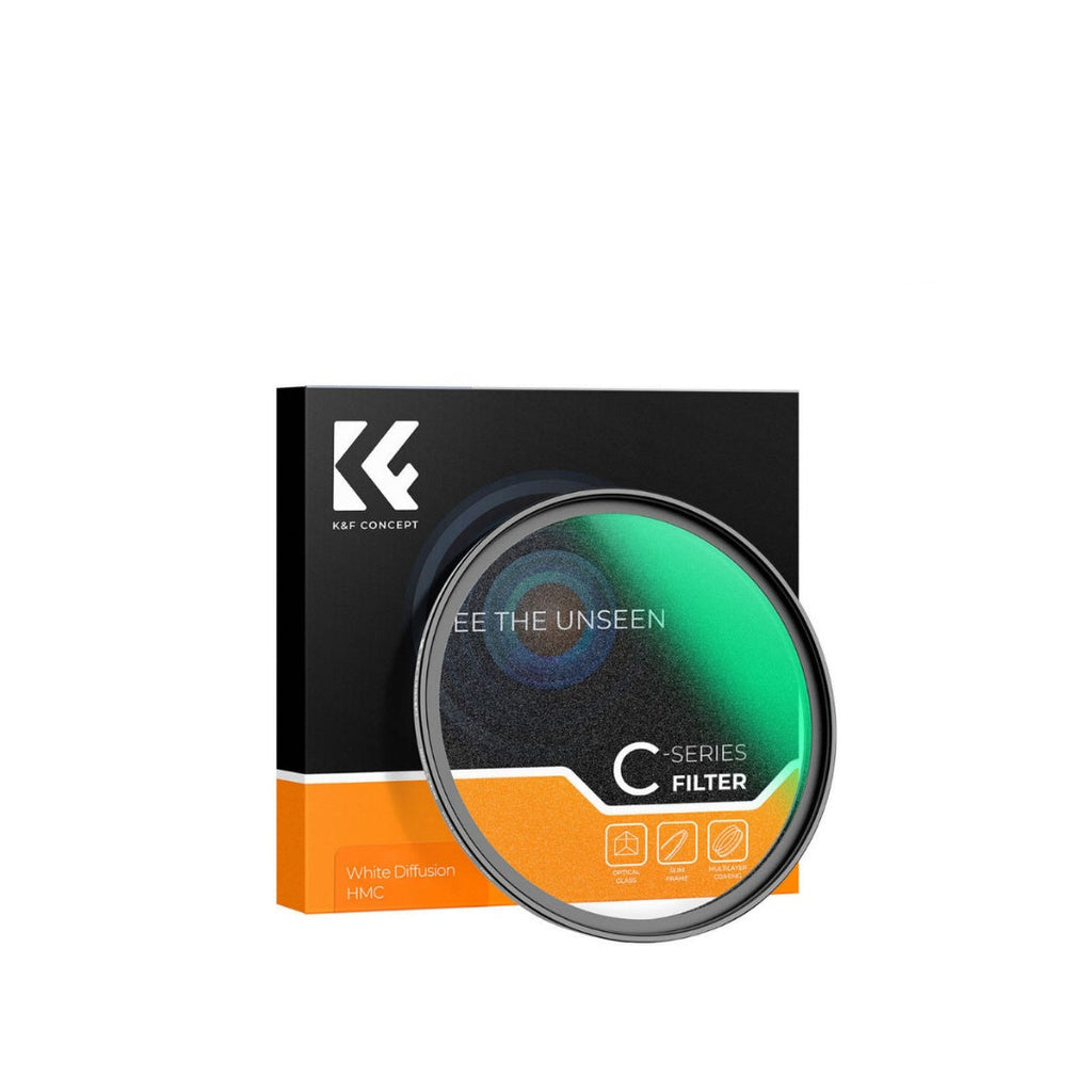 K&F 49-82mm Nano-C, 3 in 1 Black Mist 1/4 + CPL + VND ND2-32 (1-5 Stop) Filter Lens Filter K&F Concept