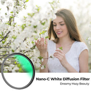 ฟิลเตอร์ K&F 49-82mm Nano-C, 3 in 1 Black Mist 1/4 +