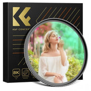 K&F Concept Nano-Xcel White Pro Mist 1/4 Filter ฟิลเตอร์ซอฟต์แสง Cinematic Portrait Video Lens Filter K&F Concept