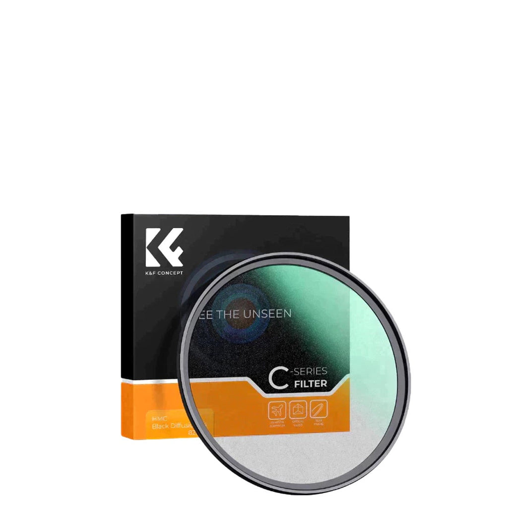 K&F Nano-C Black Mist 1/8 Anti-reflective with Japan Optics 18 layer coating Lens Filter K&F Concept