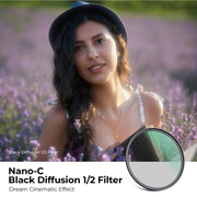 ฟิลเตอร์ K&F Nano-C Black Mist 1/8 Anti-reflective wi