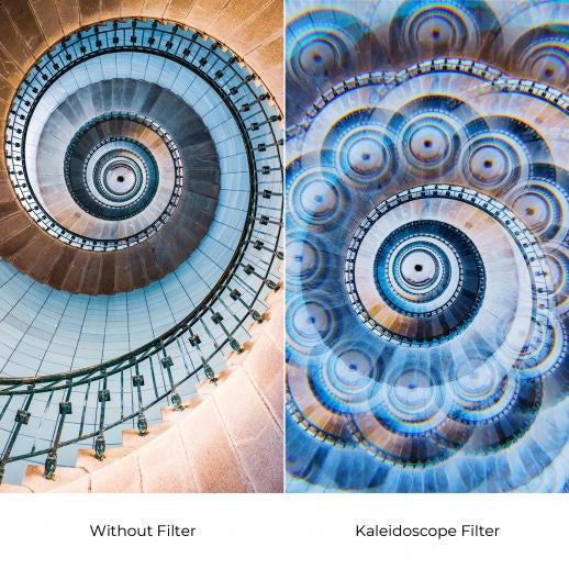 58-82mm Nano-B Kaleidoscope Filter with  K&F ฟิลเตอร์