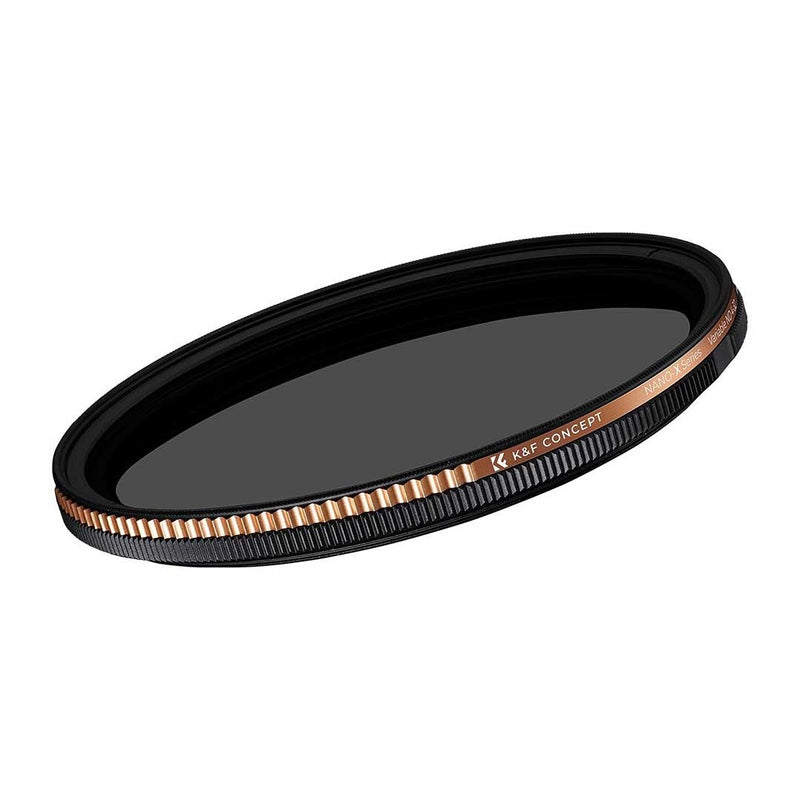 K&F Nano-X, Ultra-Low Reflection Variable ND Filter ND4-ND32 (2-5 Stop), No X-Cross Lens Filter K&F Concept