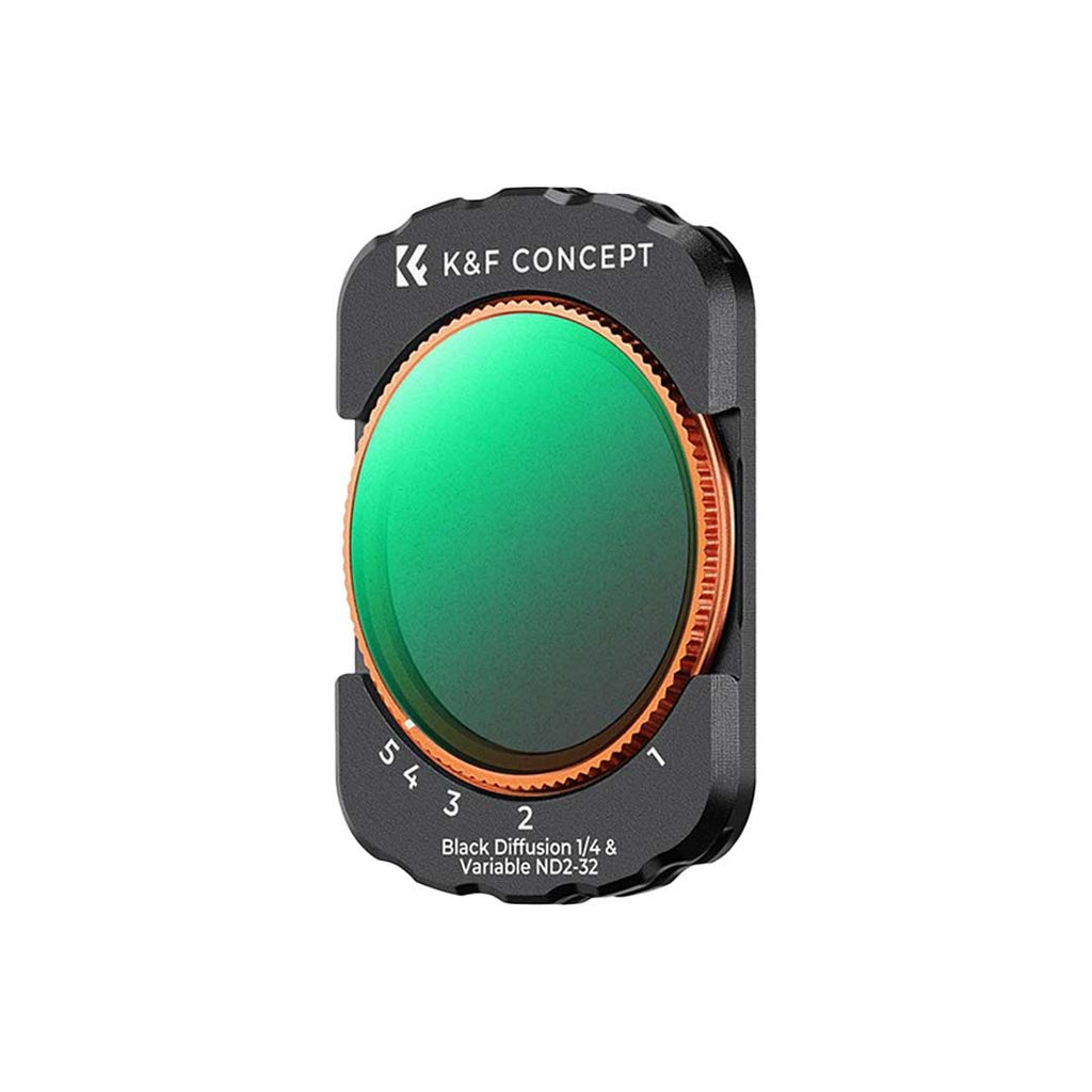 K&F Nano-X Osmo Pocket 3 Black Mist 1/4 + ND2-32 2 In 1 Magnetic Lens Filter Lens Filter K&F Concept