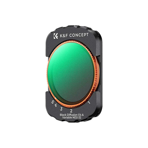 K&F Nano-X Osmo Pocket 3 Black Mist 1/4 + ND2-32 2 In 1 Magnetic Lens Filter Lens Filter K&F Concept