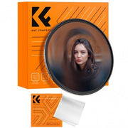 K&F 58-82mm Nano-B Spiral Halo Filter with Cleaning Cloth Lens Filter K&F Concept