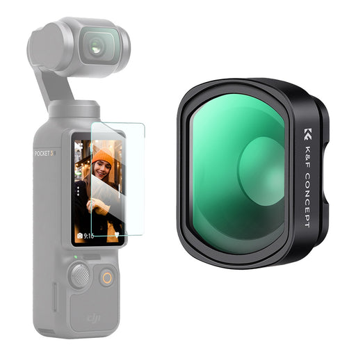 K&F DJI Osmo Pocket 3, (Macro Filter) Magnification 10X Lens Filter K&F Concept