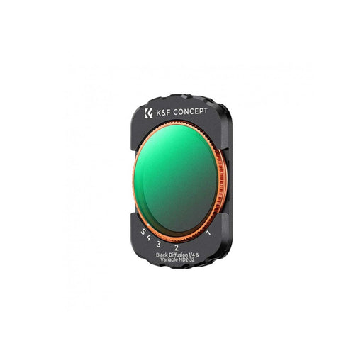 K&F KF01.2877V1 Concept Push-in Black Diffusion 1/4 Filter for DJI Osmo Action 5 Pro, Creative Mist Cinematic Effect Filters for DJI Osmo Action 4 Action 3 Lens Filter K&F Concept